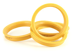 Hub centric ring installed on a wheel hub